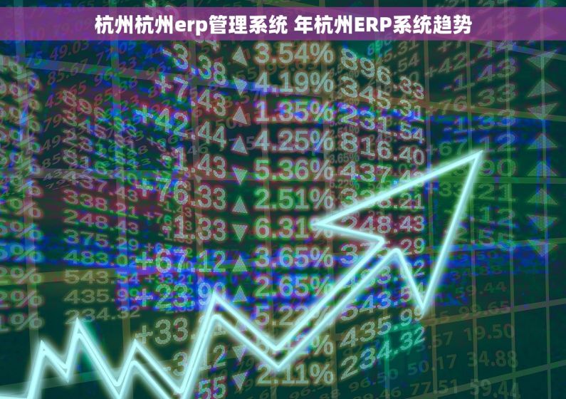 杭州杭州erp管理系统 年杭州ERP系统趋势