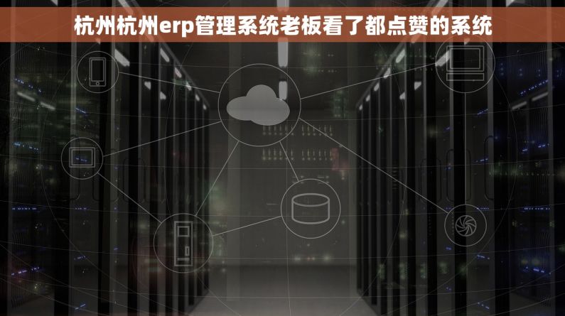 杭州杭州erp管理系统老板看了都点赞的系统