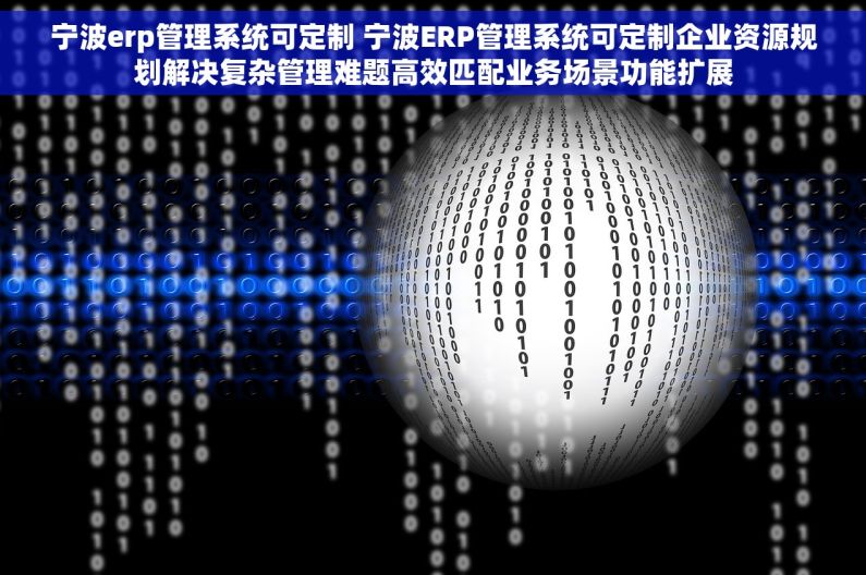 宁波erp管理系统可定制 宁波ERP管理系统可定制企业资源规划解决复杂管理难题高效匹配业务场景功能扩展