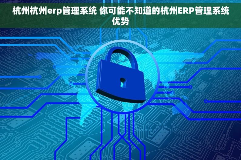 杭州杭州erp管理系统 你可能不知道的杭州ERP管理系统优势