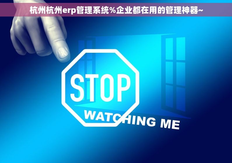 杭州杭州erp管理系统%企业都在用的管理神器~