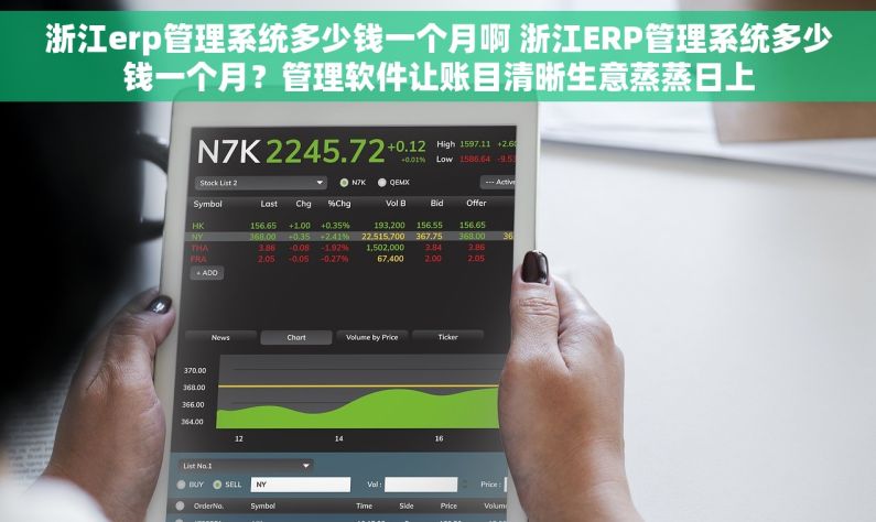 浙江erp管理系统多少钱一个月啊 浙江ERP管理系统多少钱一个月？管理软件让账目清晰生意蒸蒸日上