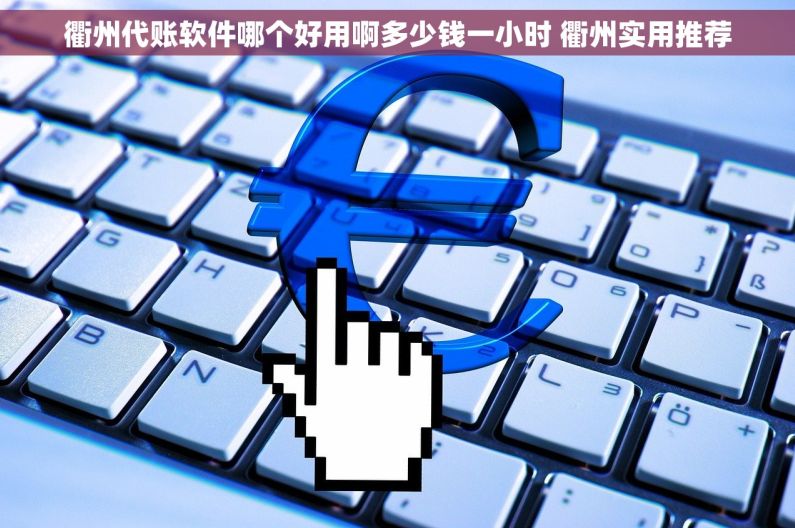 衢州代账软件哪个好用啊多少钱一小时 衢州实用推荐