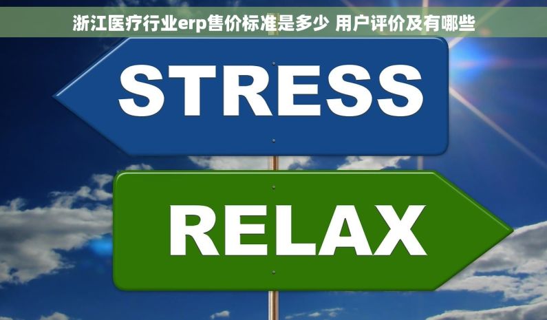 浙江医疗行业erp售价标准是多少 用户评价及有哪些