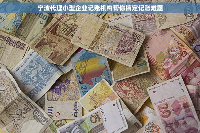 宁波代理小型企业记账机构帮你搞定记账难题
