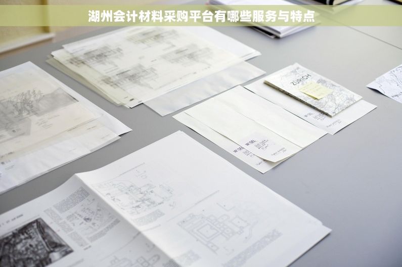 湖州会计材料采购平台有哪些服务与特点