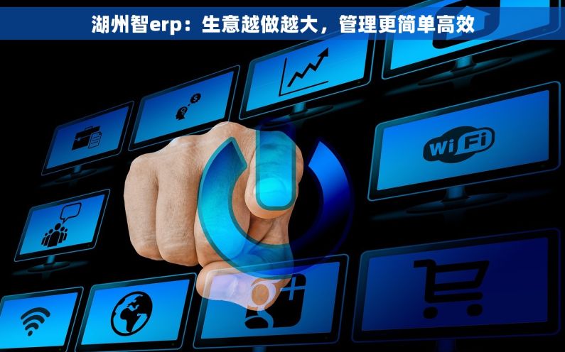 湖州智erp：生意越做越大，管理更简单高效