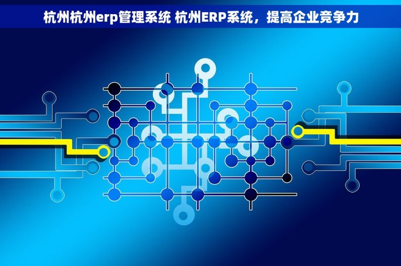 杭州杭州erp管理系统 杭州ERP系统，提高企业竞争力