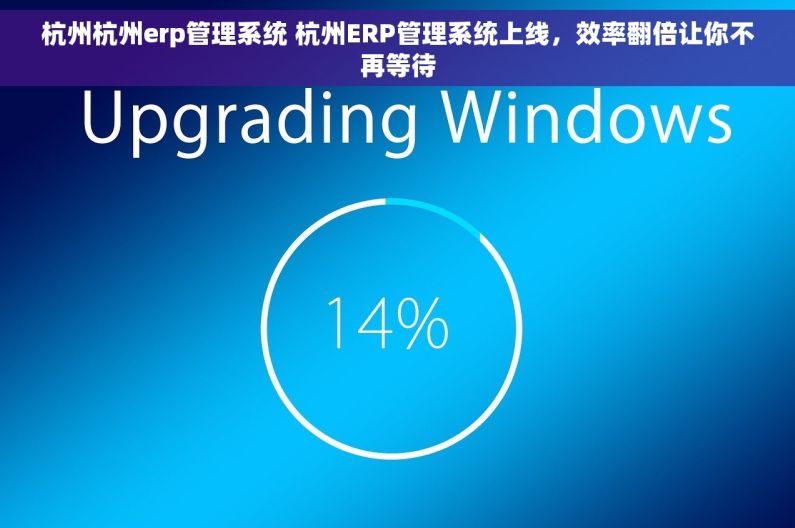 杭州杭州erp管理系统 杭州ERP管理系统上线，效率翻倍让你不再等待