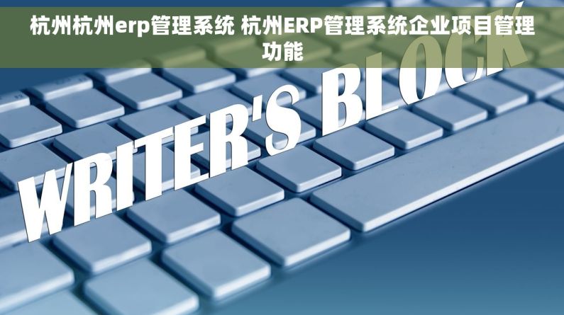 杭州杭州erp管理系统 杭州ERP管理系统企业项目管理功能