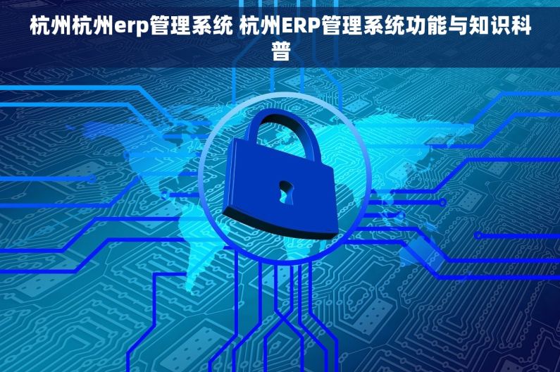 杭州杭州erp管理系统 杭州ERP管理系统功能与知识科普