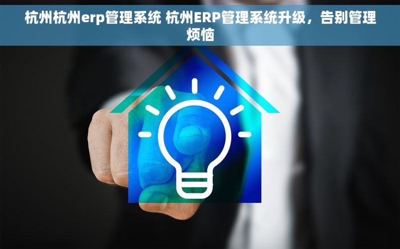 杭州杭州erp管理系统 杭州ERP管理系统升级，告别管理烦恼