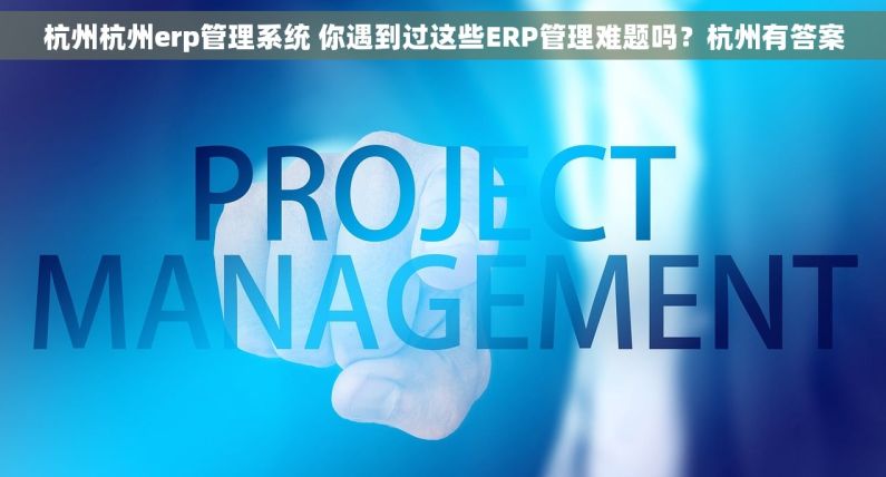 杭州杭州erp管理系统 你遇到过这些ERP管理难题吗？杭州有答案