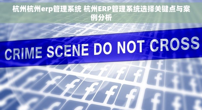 杭州杭州erp管理系统 杭州ERP管理系统选择关键点与案例分析