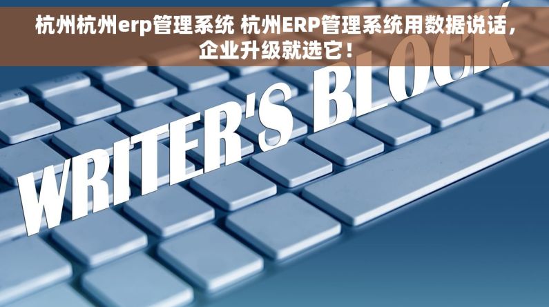 杭州杭州erp管理系统 杭州ERP管理系统用数据说话，企业升级就选它！