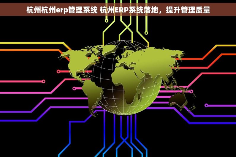 杭州杭州erp管理系统 杭州ERP系统落地，提升管理质量