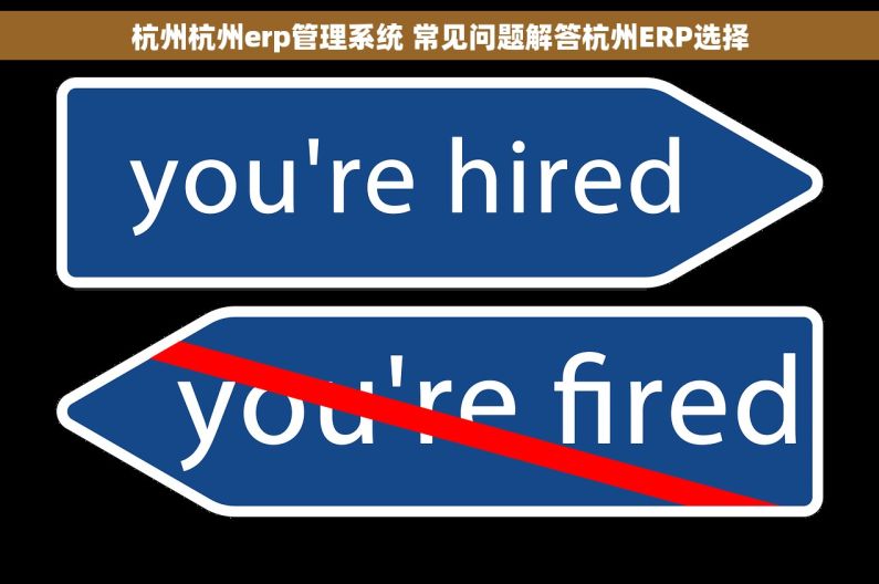 杭州杭州erp管理系统 常见问题解答杭州ERP选择