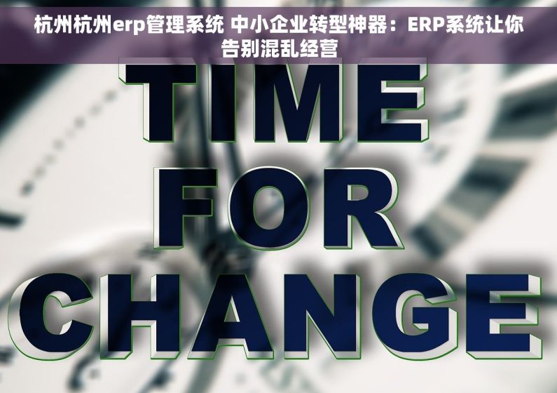 杭州杭州erp管理系统 中小企业转型神器：ERP系统让你告别混乱经营