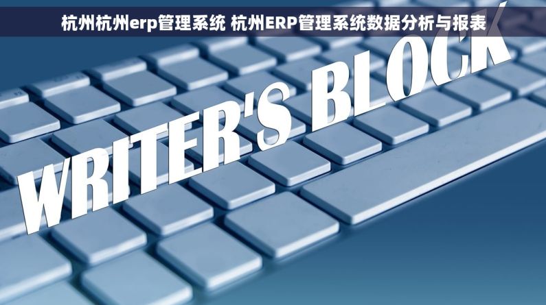 杭州杭州erp管理系统 杭州ERP管理系统数据分析与报表