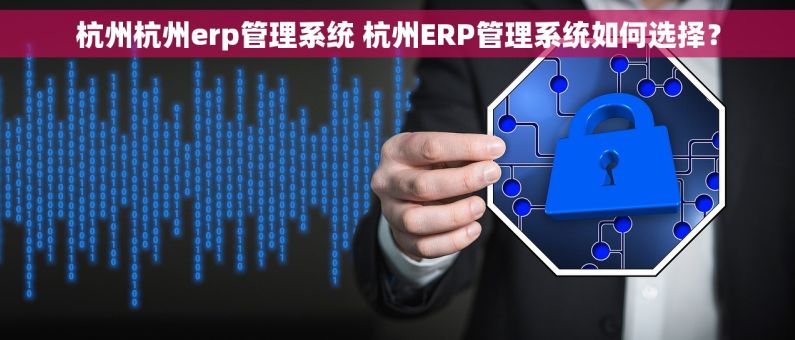 杭州杭州erp管理系统 杭州ERP管理系统如何选择？
