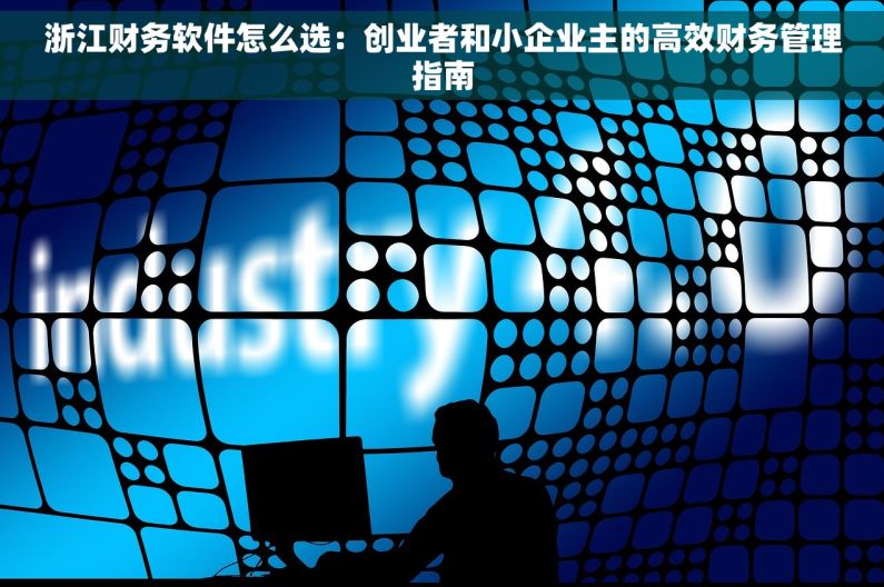 浙江财务软件怎么选：创业者和小企业主的高效财务管理指南