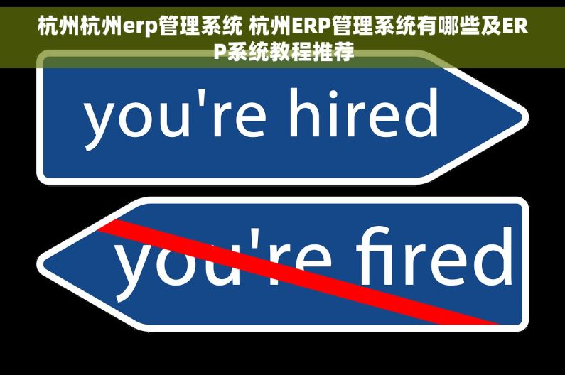 杭州杭州erp管理系统 杭州ERP管理系统有哪些及ERP系统教程推荐
