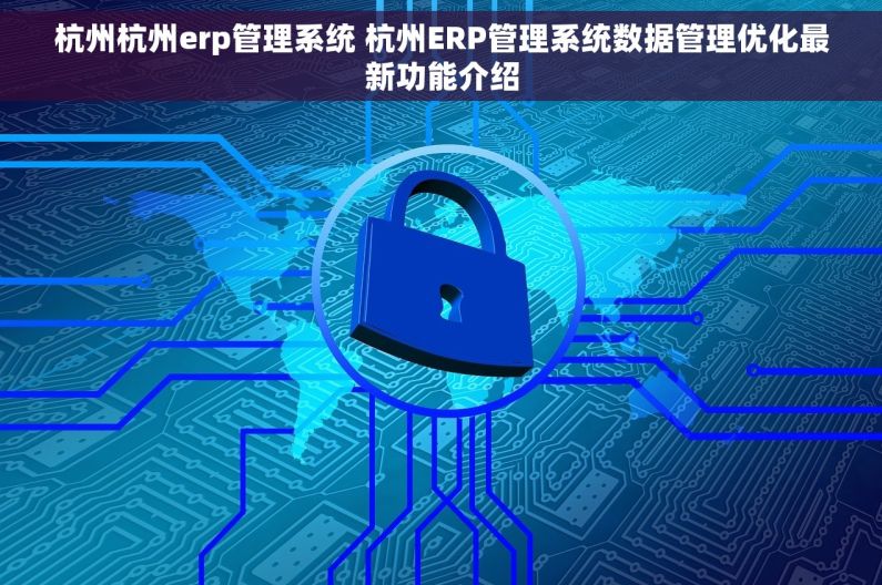 杭州杭州erp管理系统 杭州ERP管理系统数据管理优化最新功能介绍