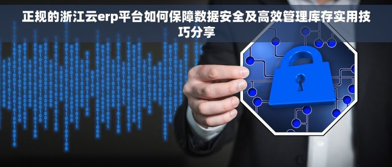 正规的浙江云erp平台如何保障数据安全及高效管理库存实用技巧分享