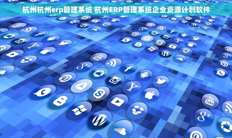 杭州杭州erp管理系统 杭州ERP管理系统企业资源计划软件