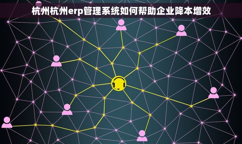 杭州杭州erp管理系统如何帮助企业降本增效