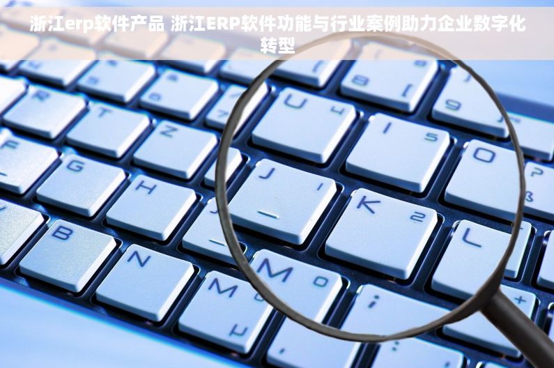 浙江erp软件产品 浙江ERP软件功能与行业案例助力企业数字化转型