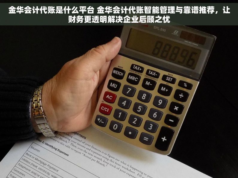 金华会计代账是什么平台 金华会计代账智能管理与靠谱推荐，让财务更透明解决企业后顾之忧
