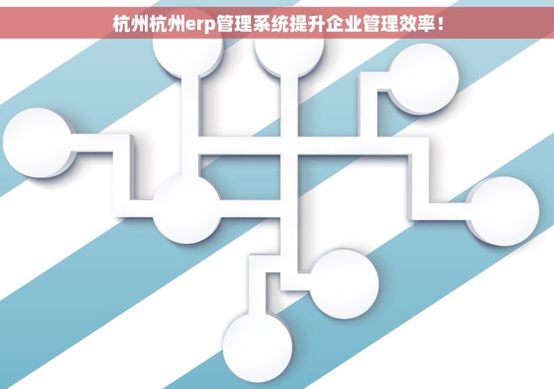 杭州杭州erp管理系统提升企业管理效率！