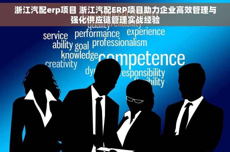 浙江汽配erp项目 浙江汽配ERP项目助力企业高效管理与强化供应链管理实战经验