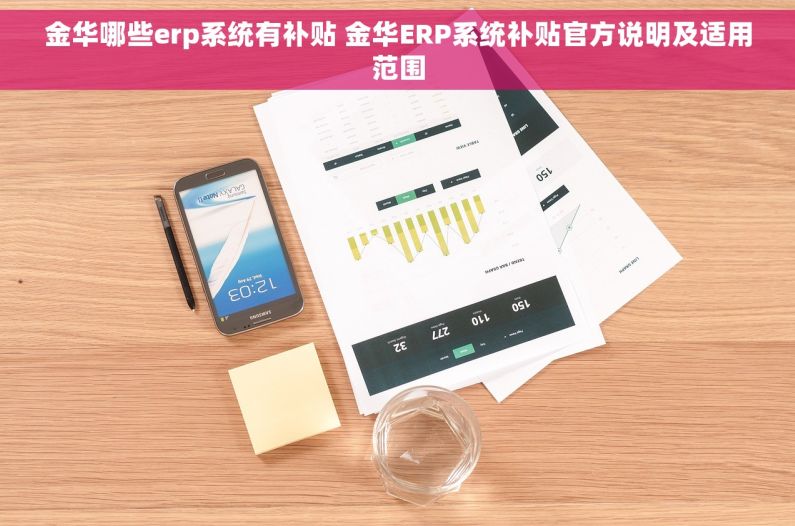 金华哪些erp系统有补贴 金华ERP系统补贴官方说明及适用范围