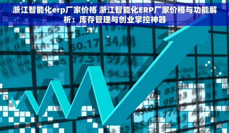 浙江智能化erp厂家价格 浙江智能化ERP厂家价格与功能解析：库存管理与创业掌控神器