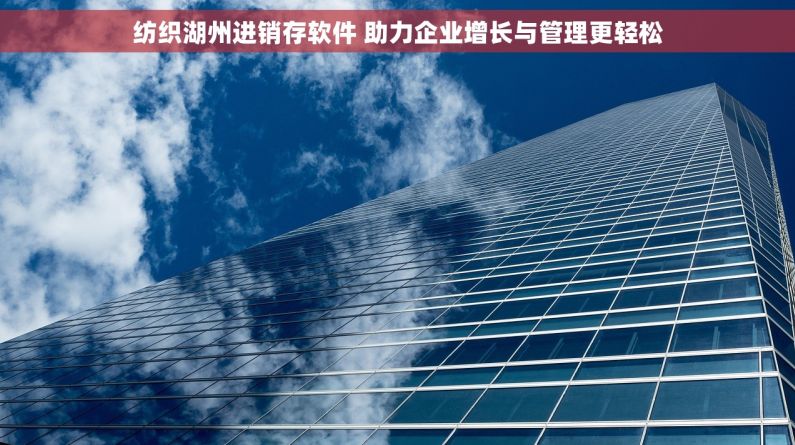 纺织湖州进销存软件 助力企业增长与管理更轻松