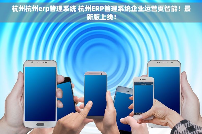 杭州杭州erp管理系统 杭州ERP管理系统企业运营更智能！最新版上线！