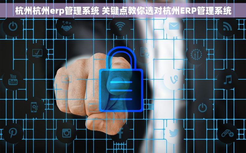 杭州杭州erp管理系统 关键点教你选对杭州ERP管理系统