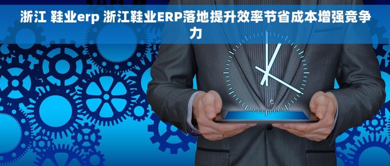 浙江 鞋业erp 浙江鞋业ERP落地提升效率节省成本增强竞争力