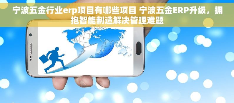 宁波五金行业erp项目有哪些项目 宁波五金ERP升级，拥抱智能制造解决管理难题