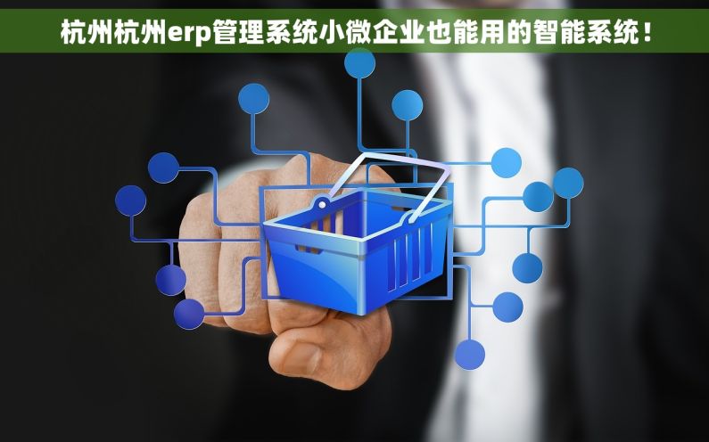 杭州杭州erp管理系统小微企业也能用的智能系统！
