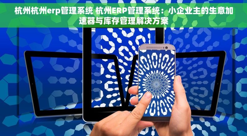 杭州杭州erp管理系统 杭州ERP管理系统：小企业主的生意加速器与库存管理解决方案