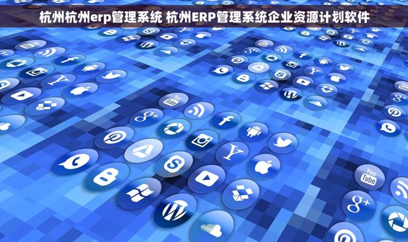 杭州杭州erp管理系统 杭州ERP管理系统企业资源计划软件