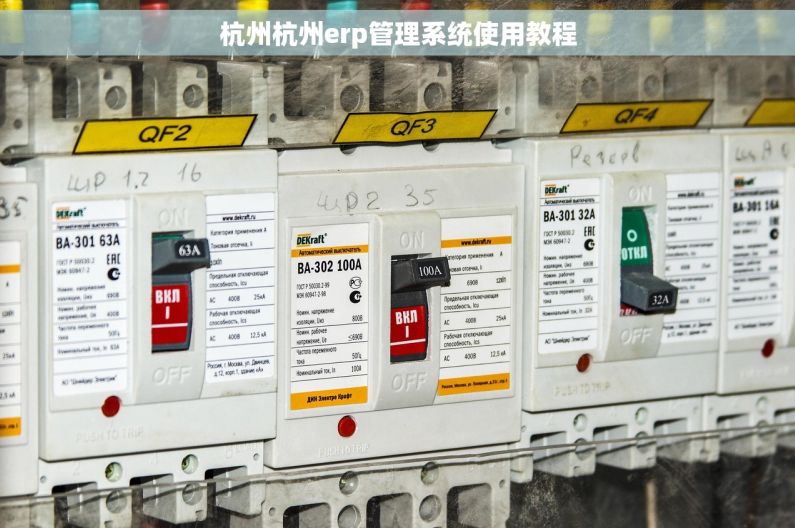 杭州杭州erp管理系统使用教程