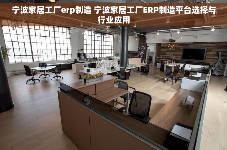 宁波家居工厂erp制造 宁波家居工厂ERP制造平台选择与行业应用
