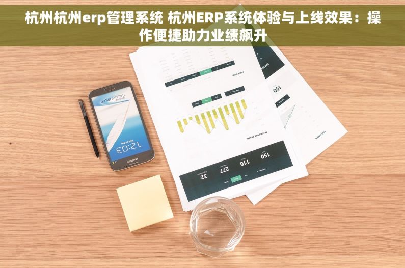 杭州杭州erp管理系统 杭州ERP系统体验与上线效果：操作便捷助力业绩飙升