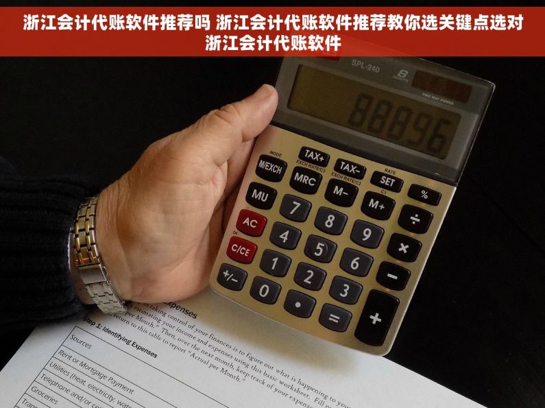 浙江会计代账软件推荐吗 浙江会计代账软件推荐教你选关键点选对浙江会计代账软件