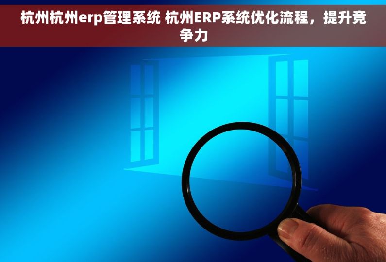 杭州杭州erp管理系统 杭州ERP系统优化流程，提升竞争力