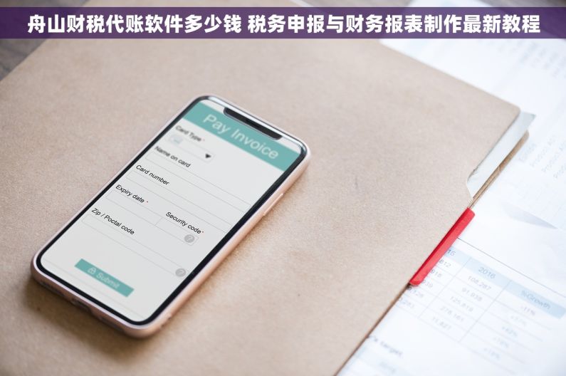 舟山财税代账软件多少钱 税务申报与财务报表制作最新教程